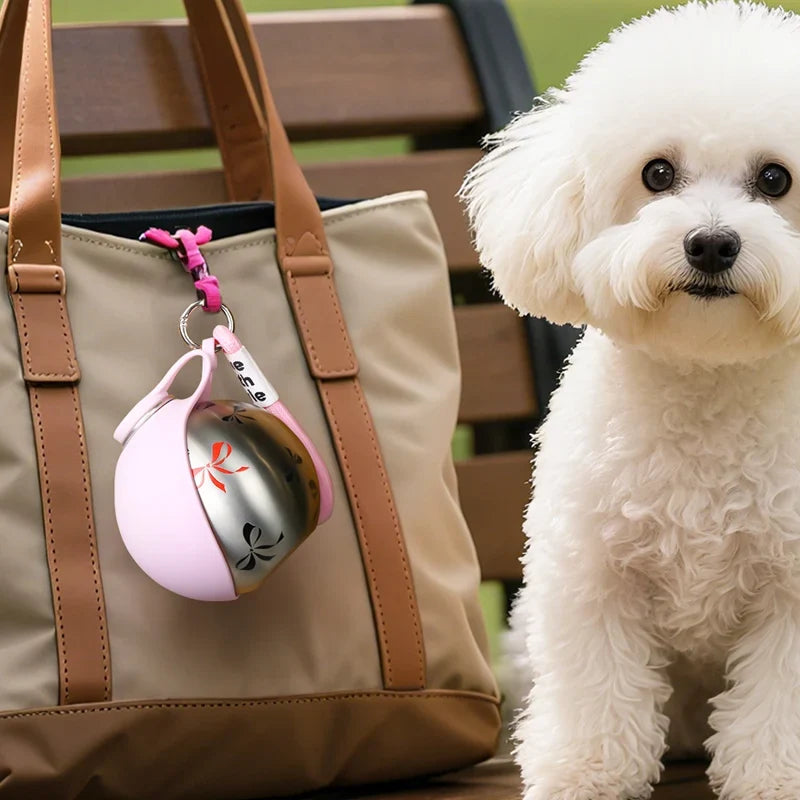 πΆπ₯£2-in-1 Portable Dog Water Bottle for Small Dogs - Leak-Proof & Compact